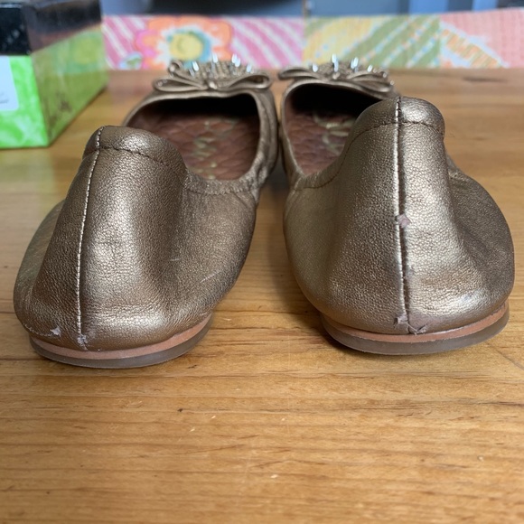Sam Edelman Egypt Gold Beatrix Flat - Picture 5 of 6